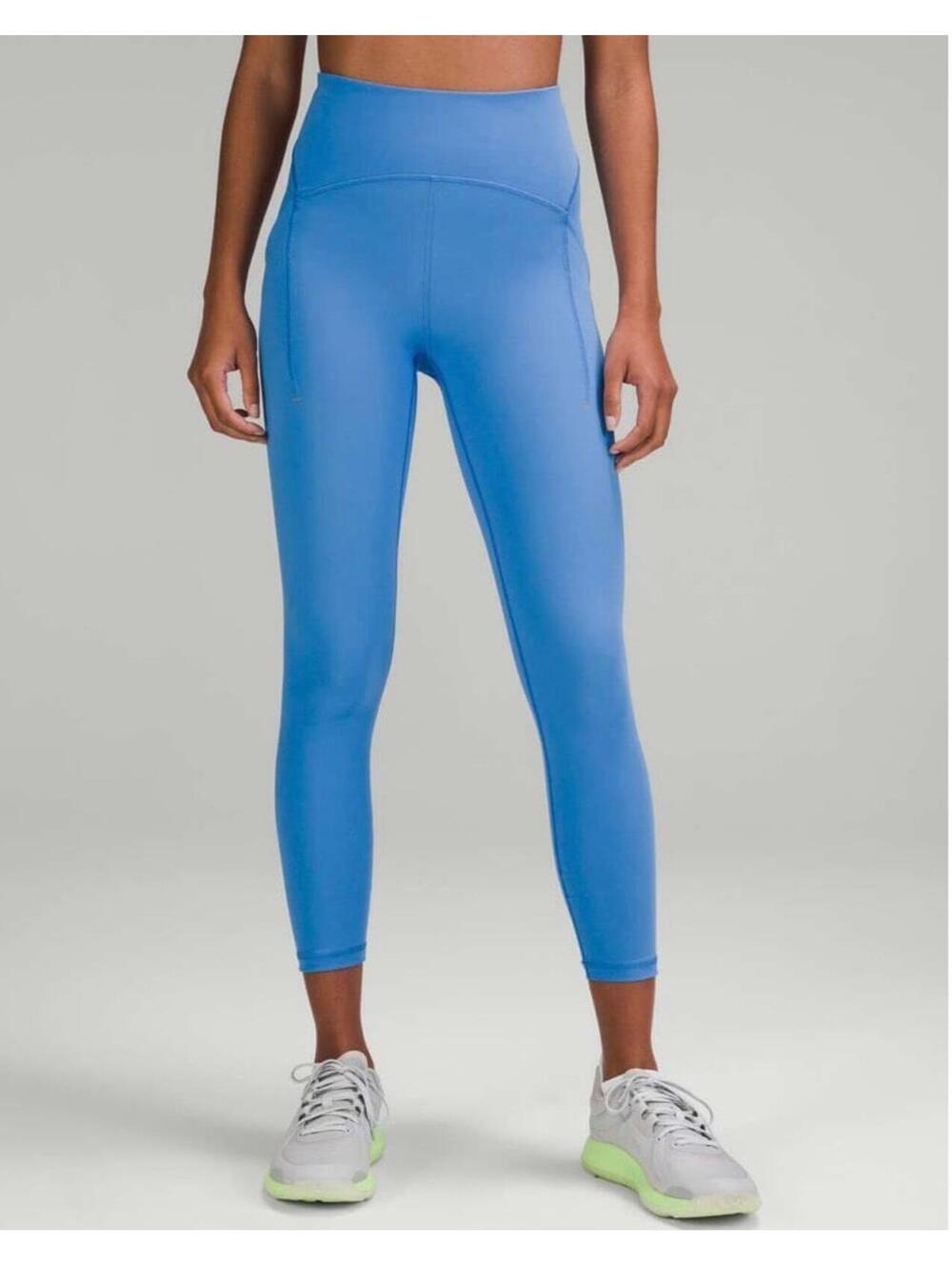 Lululemon Power Thru High-Rise Tight 25in inseam Blue Nile size 4. Like new cond - Picture 6 of 6